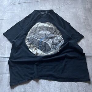 Ring Of Fire Y2K T-Shirt Tee Size 2XL Grunge Goth Emo Hundreds Money Mouth Mma